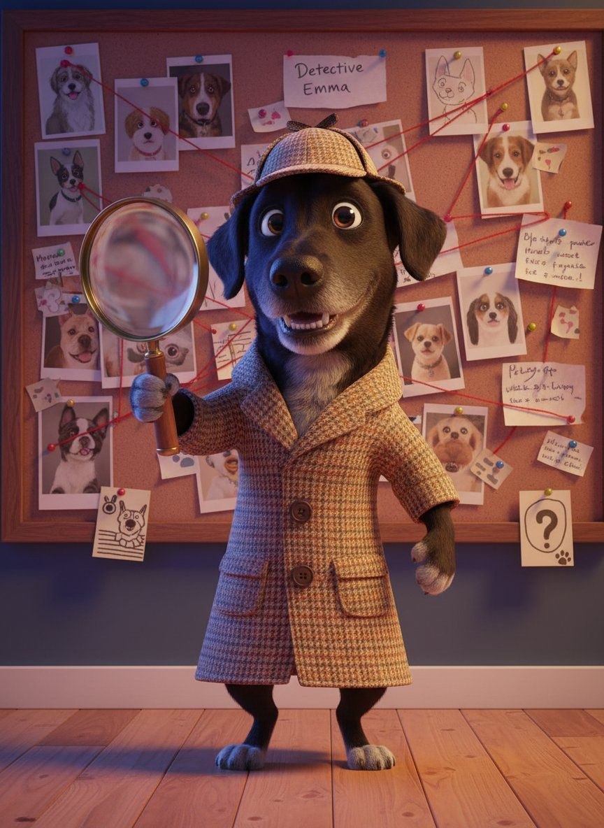 Detective Emma Authentic Artwork